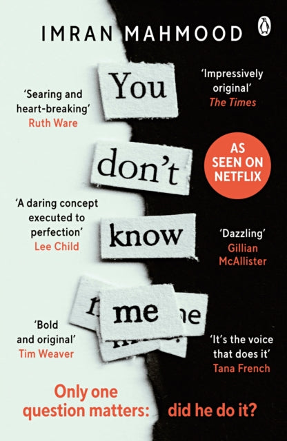 Book cover of: You Don't Know Me. By: Imran Mahmood