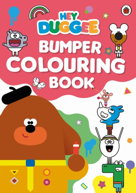 Book cover of: Hey Duggee: Bumper Colouring Book. By: Hey Duggee