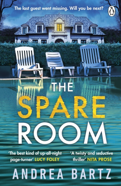 Book cover of: Spare Room. By: Andrea Bartz
