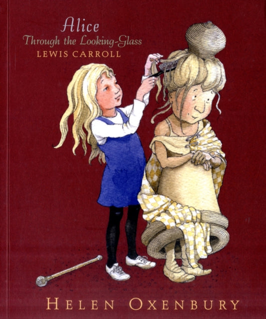 Book cover of: Alice Through the Looking-Glass. By: Lewis Carroll
