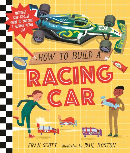 Book cover of: How to Build a Racing Car. By: Fran Scott