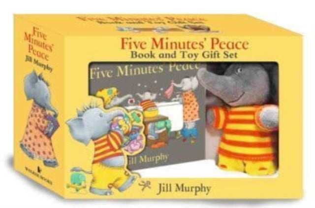 Book cover of: Five Minutes' Peace Book and Toy Gift Set. By: Jill Murphy