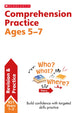 Book cover of: Comprehension Practice Ages 5-7. By: Donna Thomson