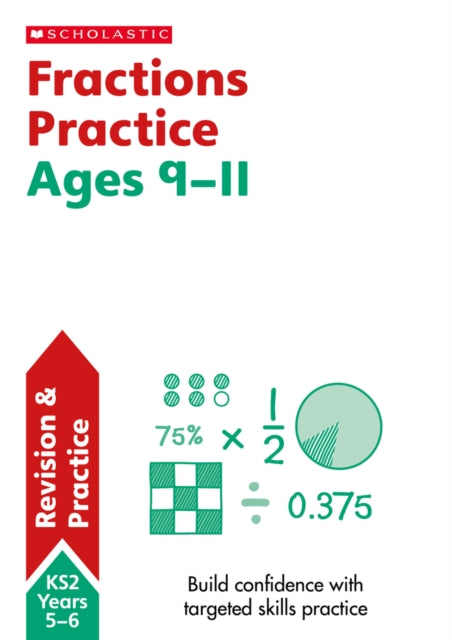 Book cover of: Fractions Ages 10-11. By: Paul Hollin