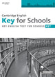 Book cover of: Practice Tests for Cambridge KET for Schools Teachers' Book. By: Cengage Learning