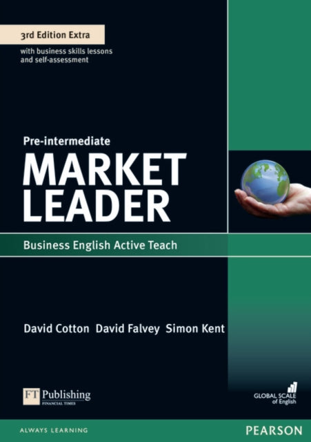 Book cover of: Market Leader 3rd Edition Pre-Intermediate Active Teach. By: David Cotton