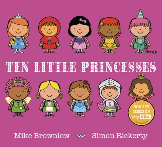 Ten Little Princesses 9781408330128 Michael Brownlow
