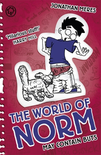 Book cover of: World of Norm: May Contain Buts. By: Jonathan Meres