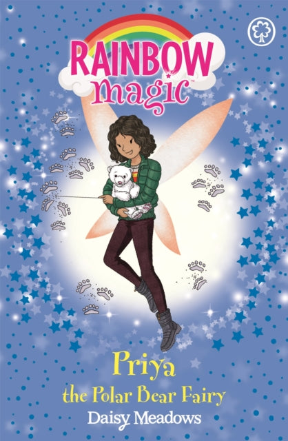 Book cover of: Rainbow Magic: Priya the Polar Bear Fairy. By: Daisy Meadows
