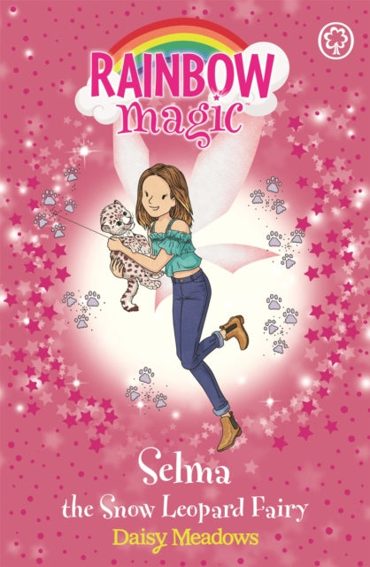 Book cover of: Rainbow Magic: Selma the Snow Leopard Fairy. By: Daisy Meadows