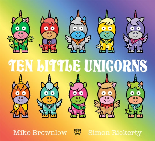 Ten Little Unicorns 9781408355916 Michael Brownlow