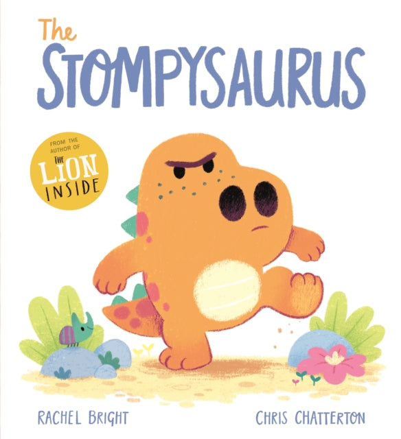 Book cover of: DinoFeelings Book: The Stompysaurus. By: Rachel Bright