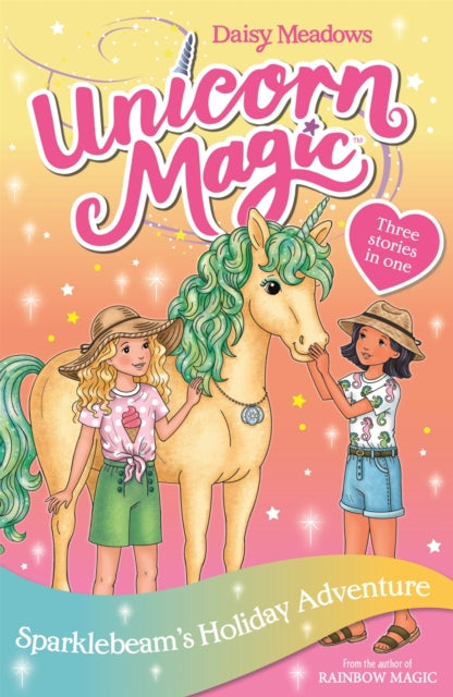 Book cover of: Unicorn Magic: Sparklebeam's Holiday Adventure. By: Daisy Meadows