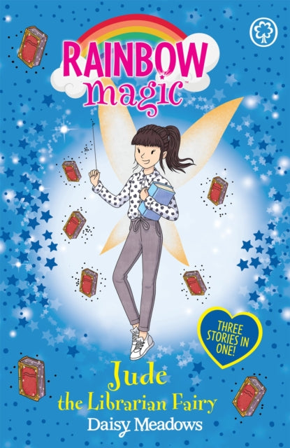 Book cover of: Rainbow Magic: Jude the Librarian Fairy. By: Daisy Meadows