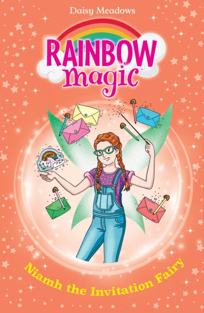 Book cover of: Rainbow Magic: Niamh the Invitation Fairy. By: Daisy Meadows