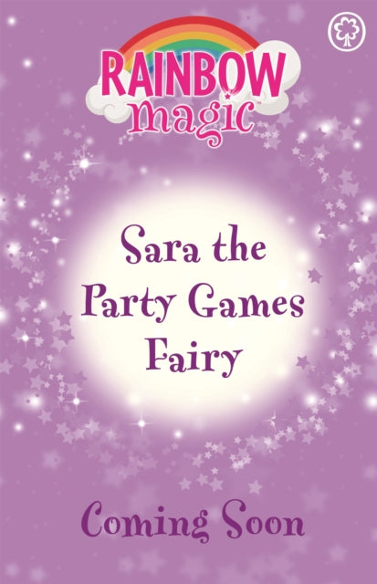 Book cover of: Rainbow Magic: Sara the Party Games Fairy. By: Daisy Meadows