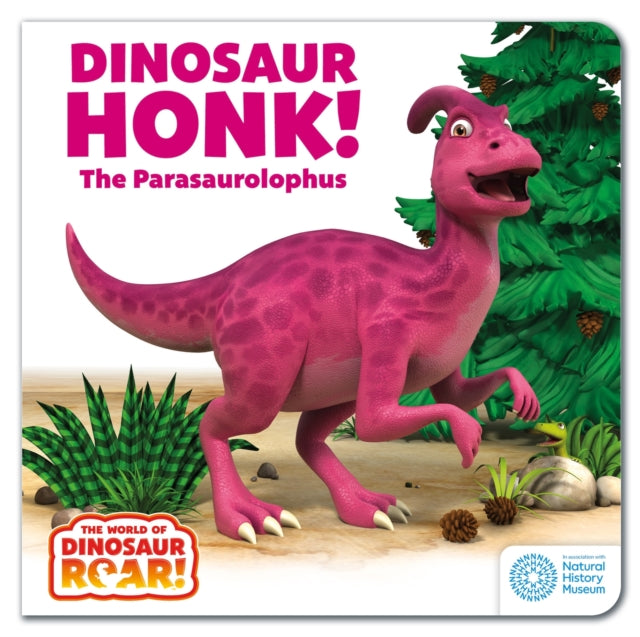 Book cover of: World of Dinosaur Roar!: Dinosaur Honk! The Parasaurolophus: Book 9. By: Peter Curtis