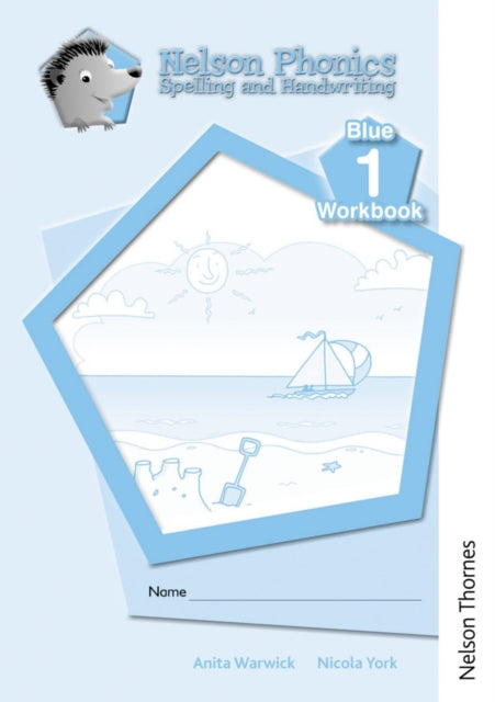 Book cover of: Nelson Phonics Spelling and Handwriting Blue Workbooks 1 (10). By: Anita Warwick
