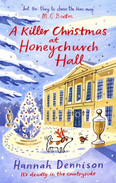 Book cover of: Killer Christmas at Honeychurch Hall. By: Hannah Dennison