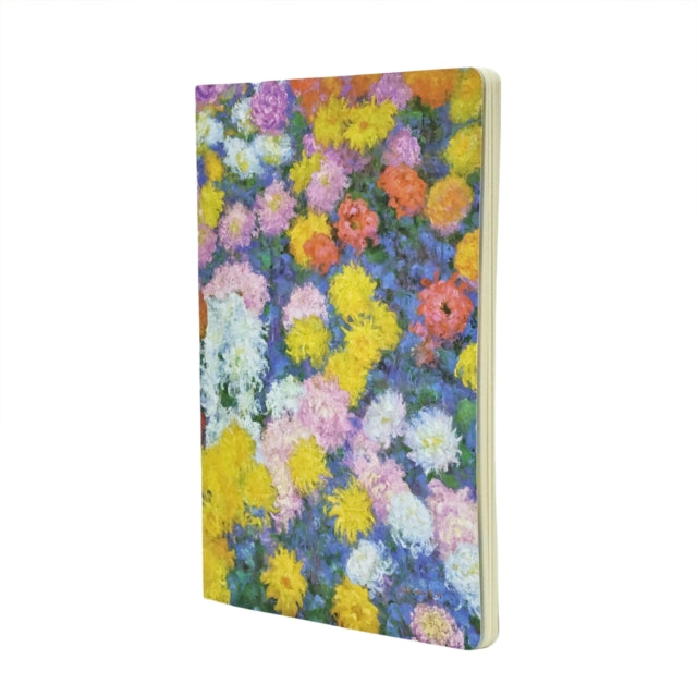 Book cover of: Monet’s Chrysanthemums A4 Lined Cahier