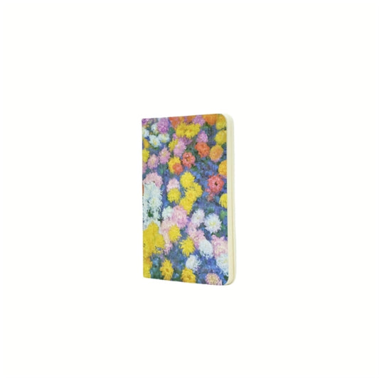 Book cover of: Monet’s Chrysanthemums A6 Unlined Cahier
