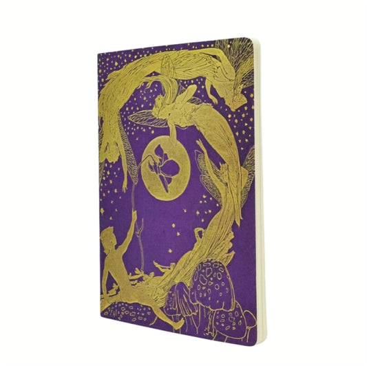 Book cover of: Violet Fairy (Lang’s Fairy Books) A4 Lined Cahier