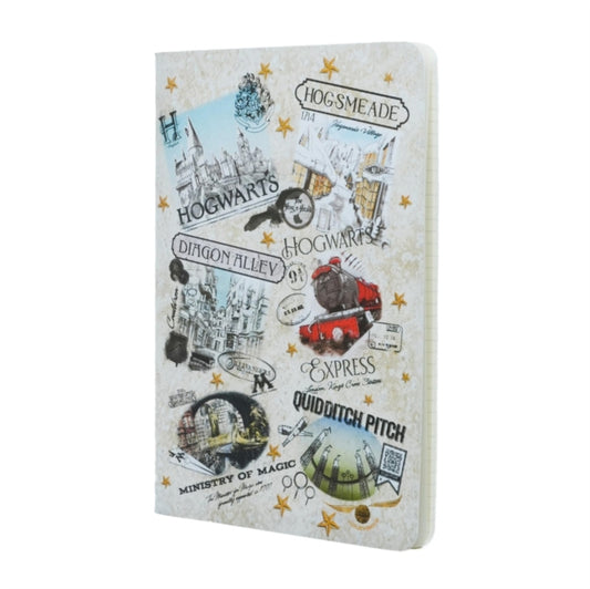 The Wizarding World (Harry Potter Collection) A5 Unlined Cahier