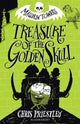 Book cover of: Treasure of the Golden Skull. By: Chris Priestley