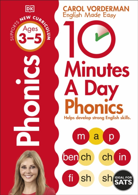 Book cover of: 10 Minutes A Day Phonics, Ages 3-5 (Preschool)