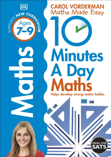 Book cover of: 10 Minutes A Day Maths, Ages 7-9 (Key Stage 2)