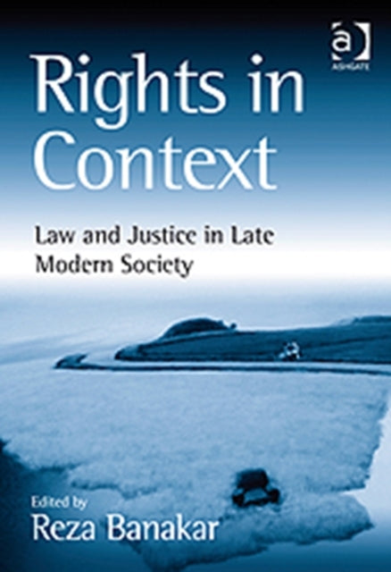 Book cover of: Rights in Context. By: Reza Banakar