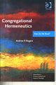 Book cover of: Congregational Hermeneutics. By: Andrew P. Rogers