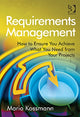 Book cover of: Requirements Management. By: Mario Kossmann
