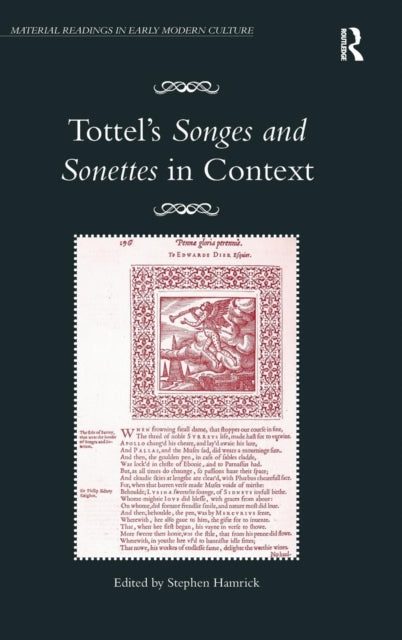 Book cover of: Tottel's Songes and Sonettes in Context