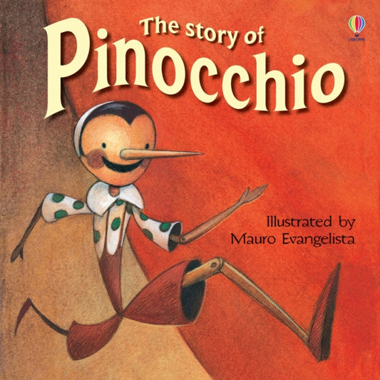 Book cover of: Story of Pinocchio. By: Katie Daynes