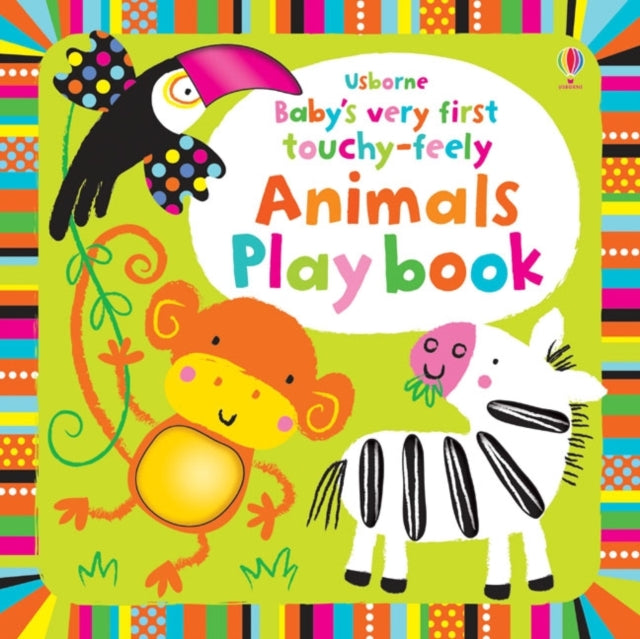 Book cover of: Baby's Very First Touchy-Feely Animals Playbook