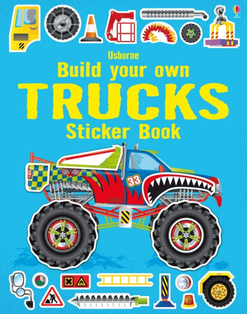 Build Your Own Trucks Sticker Book 9781409564430 TUDHOPE, SIMON