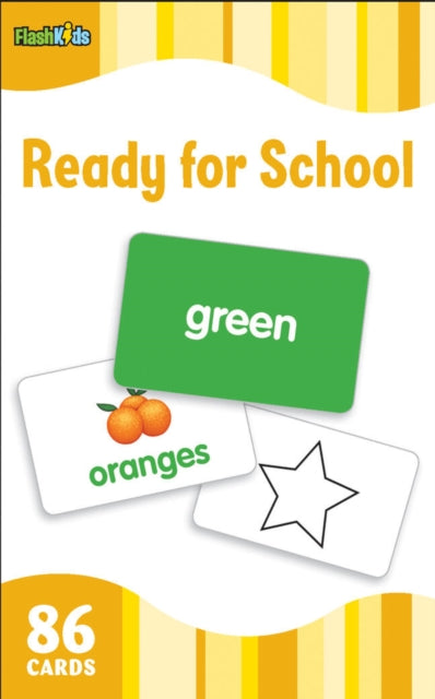 Book cover of: Ready for School (Flash Kids Flash Cards). By: Flash Kids (COR),Flash Kids Flash Kids Editors