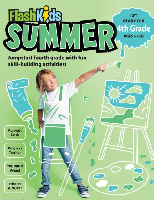 Book cover of: Flash Kids Summer: 4th Grade. By: Flash Kids Editors