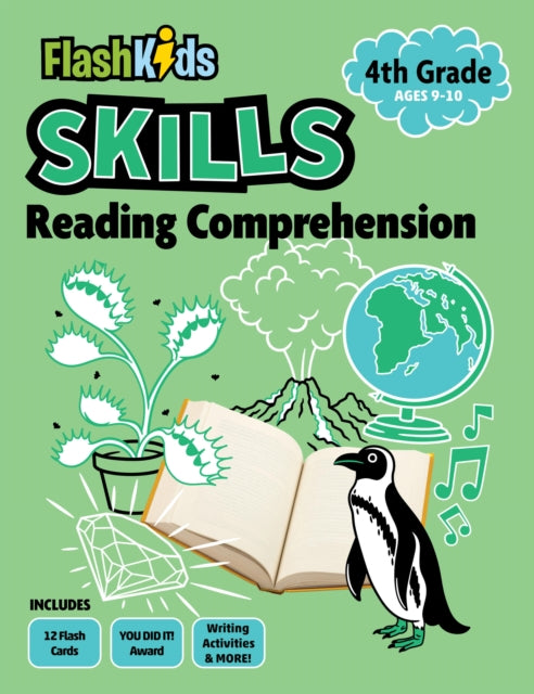 Book cover of: Reading Comprehension: Grade 4. By: Flash Kids Editors