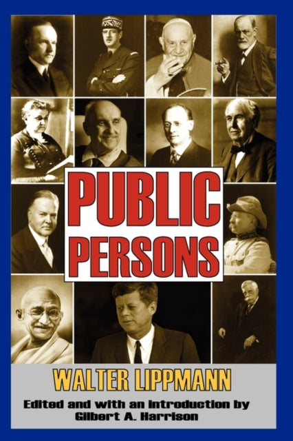 Book cover of: Public Persons. By: Walter Lippmann