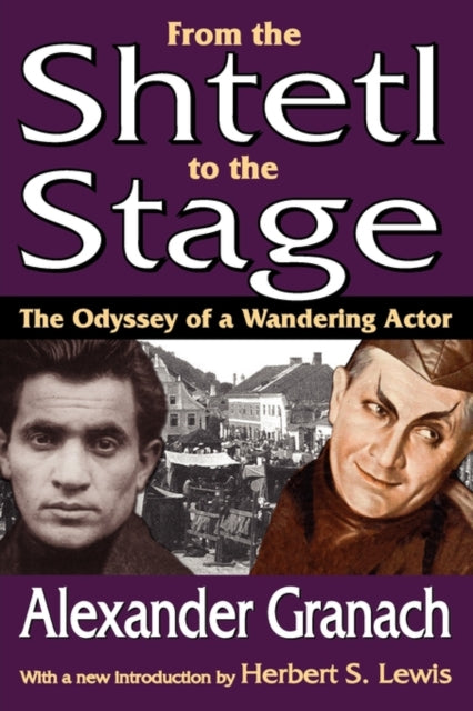 Book cover of: From the Shtetl to the Stage. By: Alexander Granach