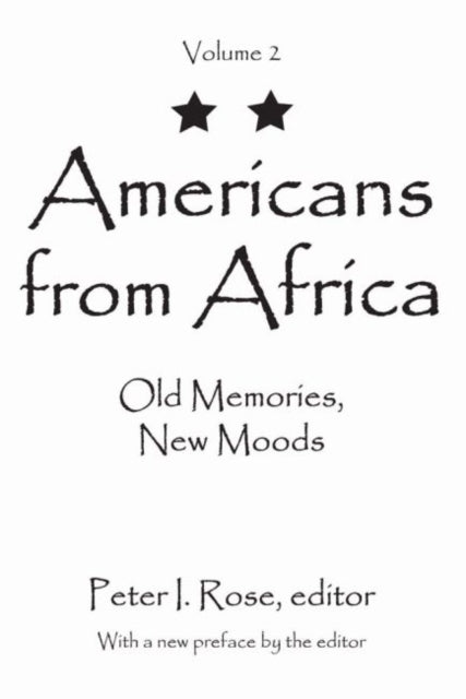 Book cover of: Americans from Africa