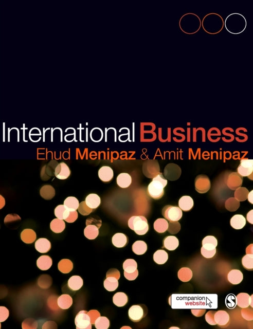 Book cover of: International Business. By: Ehud Menipaz