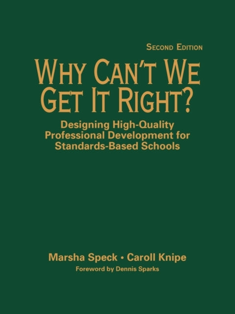Book cover of: Why Can't We Get It Right?. By: Marsha Speck