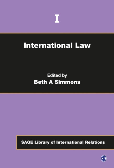 Book cover of: International Law. By: Beth A. Simmons