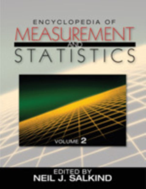 Encyclopedia of Measurement and Statistics