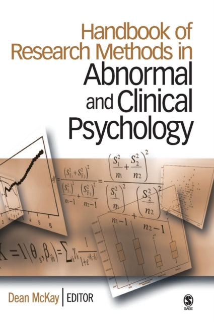 Book cover of: Handbook of Research Methods in Abnormal and Clinical Psychology. By: Dean McKay