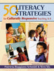 Book cover of: 50 Literacy Strategies for Culturally Responsive Teaching, K-8. By: Patricia Ruggiano Schmidt