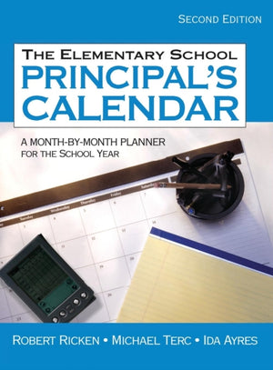 Elementary School Principal's Calendar